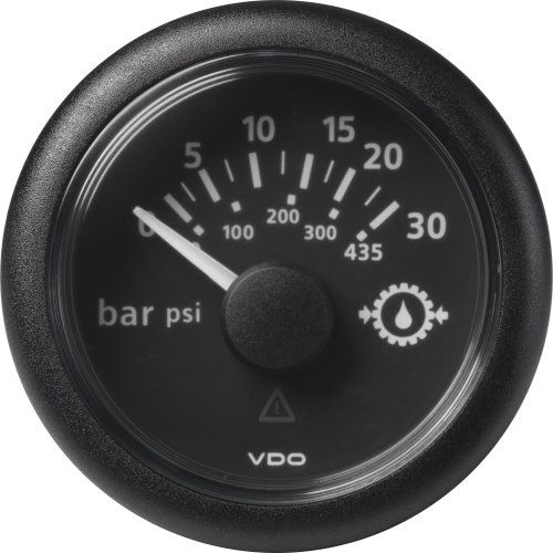 Viewline Oil Pressure Gauge- 30 bar