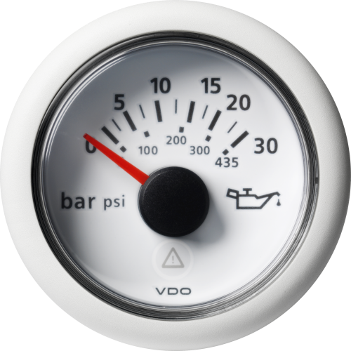 Viewline Oil Pressure Gauge- 30 bar