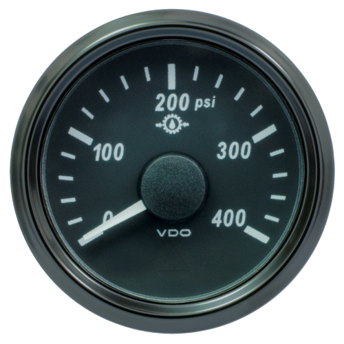 SingleViu Gear Oil Pressure Gauge 400 psi Gauge Shop