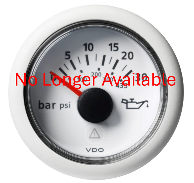 Viewline Oil Pressure Gauge- 30 bar