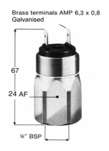 Vacuum Switches - Brass Body - Model 0151