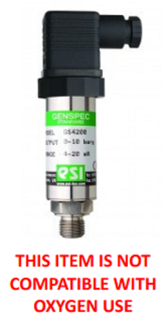 ESI Full scale 0.25% BFSL Accuracy Pressure Transmitter Model GS4200