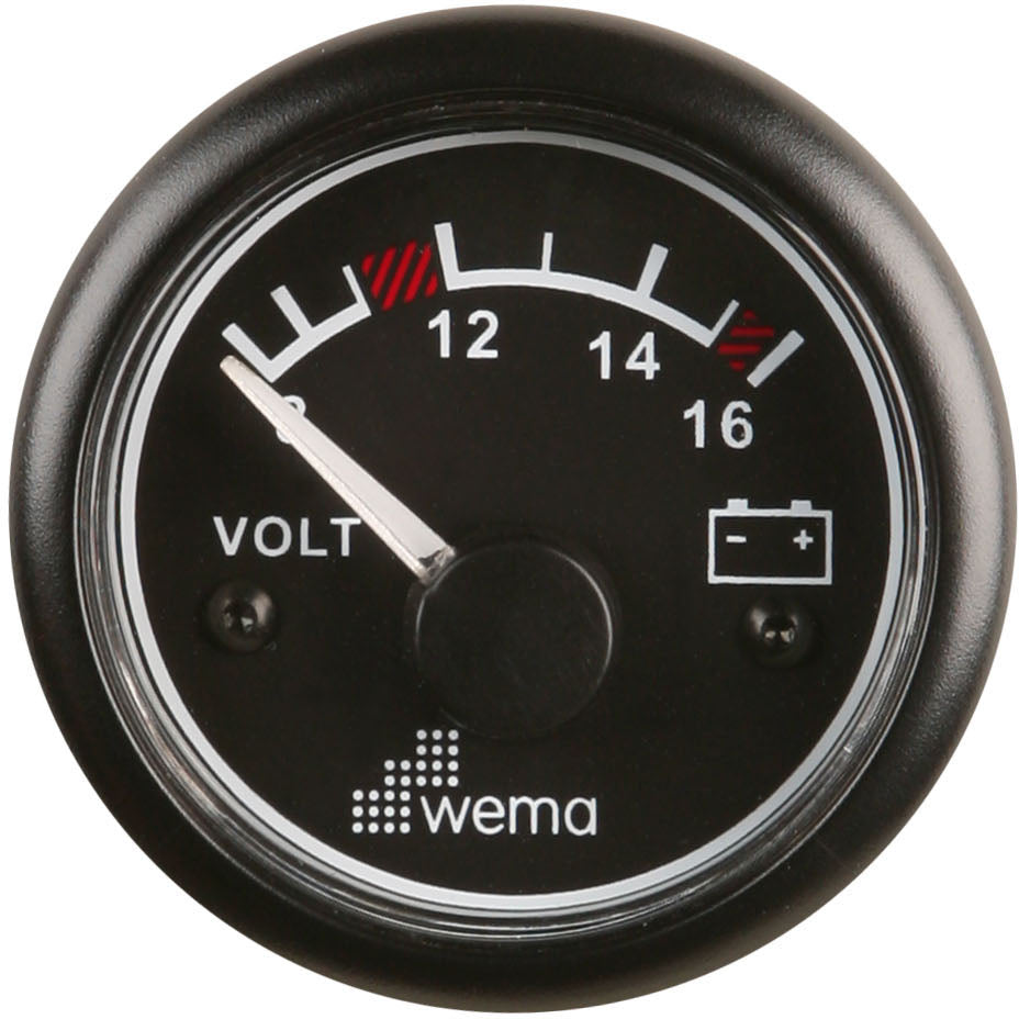 Voltmeter Gauge- 12 Volts