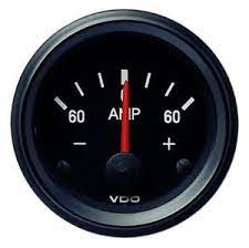 Cockpit Vision Ammeter- 60A Internal shunt