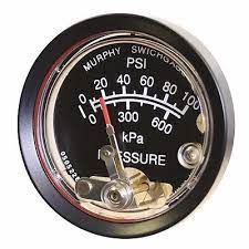 Pressure Switch Gauge- 100 psi Mechanical- Illuminated