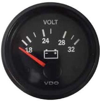 Cockpit Vision Voltmeter- 24V