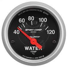 Sport-Comp Water Temperature Gauge- Electric
