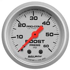 Ultra-Lite Boost gauge- 60 psi Mechanical