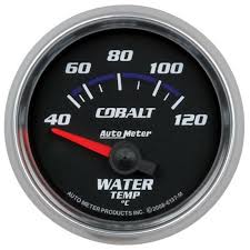 Cobalt Water Temperature Gauge - Electric