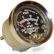 Differential Pressure Switch Gauge- 15 psi Above ground