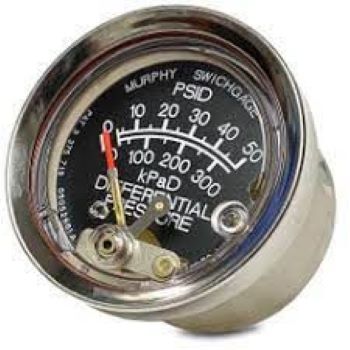 Differential Pressure Switch Gauge- 50 psi Above ground