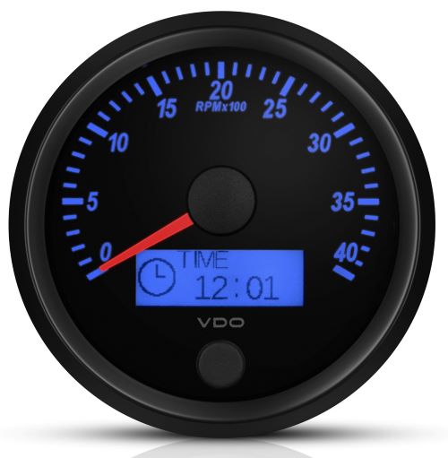 SingleViu Tachometer- 4000 rpm